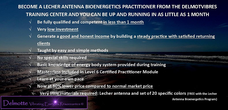 Benefits of becoming a Lecher Antenna Bio Practitioner
