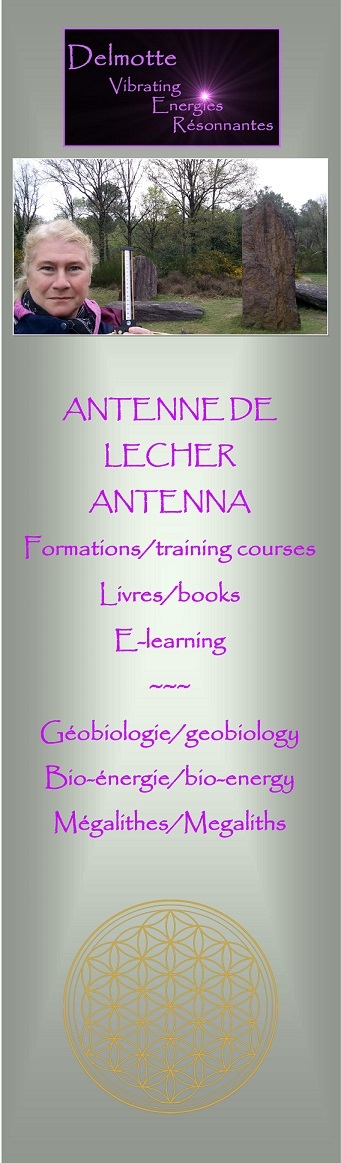 Delmotte Vibrating Energies Resonnantes Lecher antenna books, traning and research